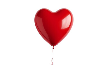 heart shaped balloon - obrazy, fototapety, plakaty