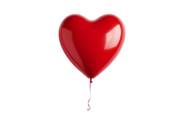 Schilderijen op glas heart shaped balloon © Roland