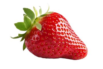 strawberry isolated on white background