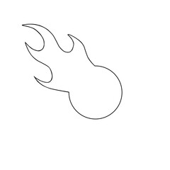 car speed fire emblem outline