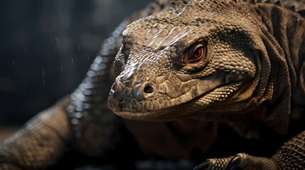 Obraz premium close up of Komodo Dragon