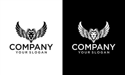 Obraz premium Lion Head Logo