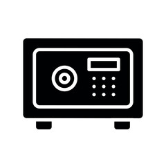 save box sign symbol vector glyph color icon