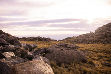 Obraz premium paisaje similar a marte