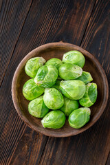 Fresh Brussels sprouts