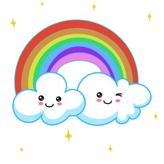 สายรุ้งและเมฆ l