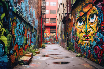 Fototapeta premium art on wall background