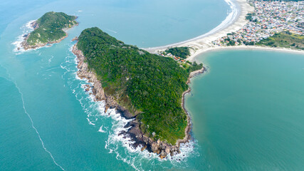 ponta do papagaio praia da pinheira palho&ccedil;a