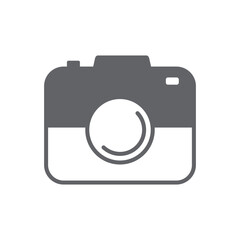 camera icon design illustration. photography sign and symbol.