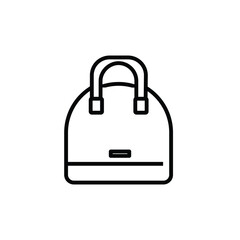 woman office bag icon symbol