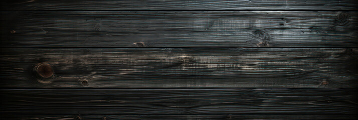 Obraz premium dark wood background, old black wood grunge rough texture, wooden background, horror concept theme