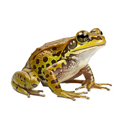 Frog on white png transparent background