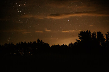 Timelapse night Christchurch New Zealand