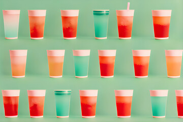 set of drinks
Generative AI