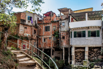 Fototapeta na wymiar Favela do Rio de Janeiro, Favala do Indiana