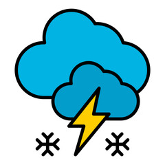 Snow Storm Icon