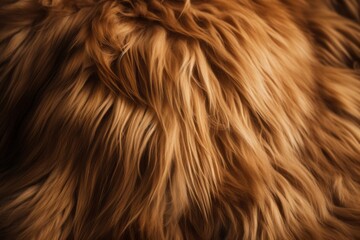 Fototapeta premium Dog fur texture. Generative AI