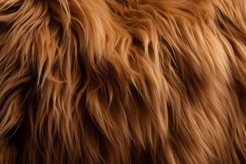 Naklejka premium Dog fur texture. Generative AI
