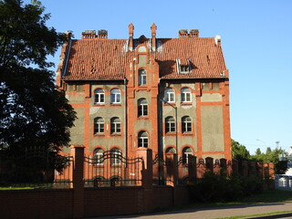 old barracks in pillau, russia, former east prussia