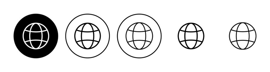 Web icon set. go to web icon. web click icon