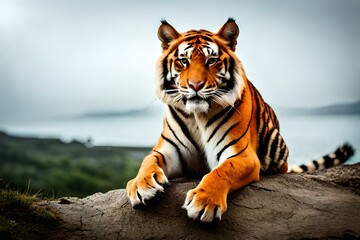 Fototapeta na wymiar the tiger.