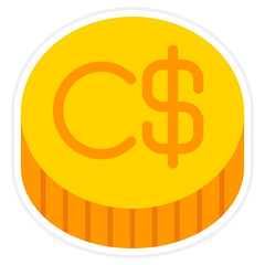 Canadian Dollar Icon