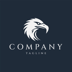 Eagle logo design vector illustration