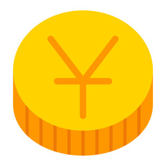 Obraz premium Yuan Icon