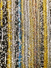 colorful beads background knitting, knitted background, threads, canvas, fabric, yellow weaving, grandmother, sweater, rug, design, retro, loops, hook, knitting needles, knitted for Photoshop, desktop