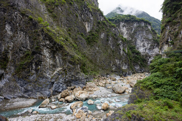 Taiwan Hualien taroko Gorge river