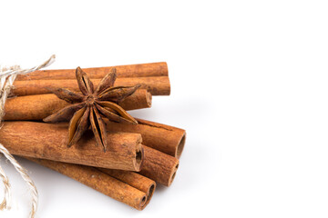 Stars anise and Cinnamon
