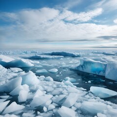 ice on the river, ice, winter, landscape, nature, snow, water, cold, sea, frozen