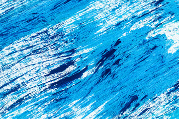 Blue paint texture background blue color