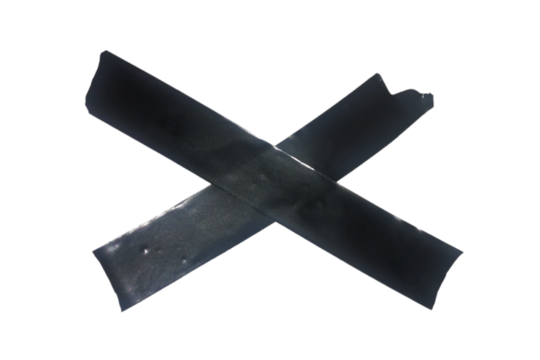 black and white cross section - Powered by Adobe