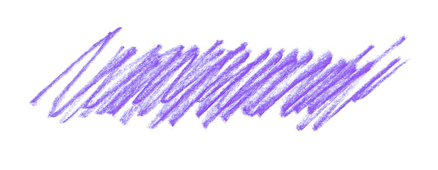 Photo grunge chalk cross hatch, scribble isolated on white, clipping path