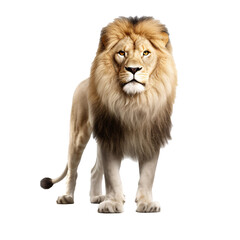 lion on transparent background