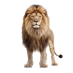 lion on transparent background
