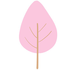 Pink tree
