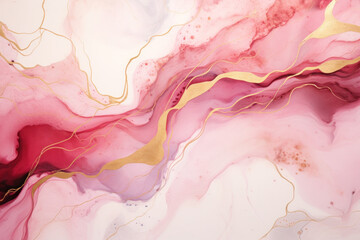 gold path abstract painting wallpaper background for wedding card