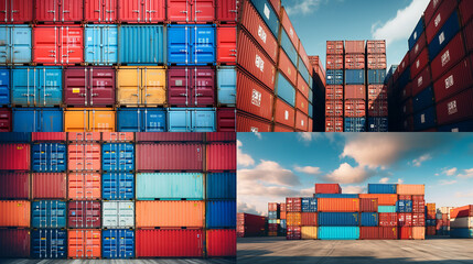 container cargo freight ship