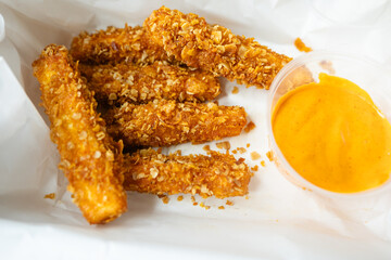 Peri Peri Chicken Finger with Tangy Sauce