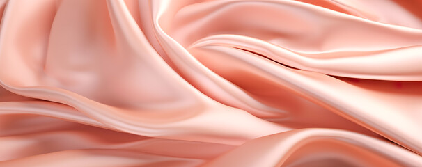 Fototapeta premium abstract background luxury cloth. Smooth elegant silk can use as wedding background. Generative AI