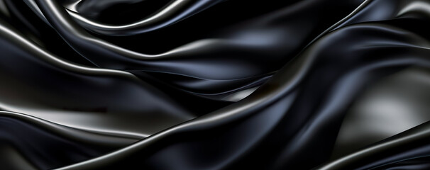 Obraz premium abstract background luxury cloth. Smooth elegant silk can use as wedding background. Generative AI