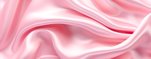 Obraz premium abstract background luxury cloth. Smooth elegant silk can use as wedding background. Generative AI