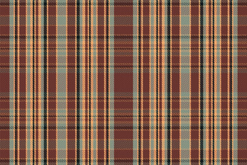 Tartan or plaid vintage color pattern. Vector illustration.