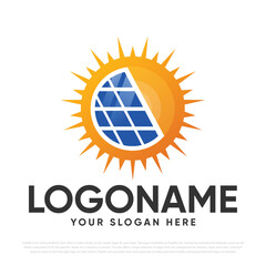 Solar logo design