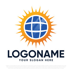 Solar logo design