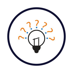 Innovation, idea, bulb, idea, gear, light bulb, innovation icon