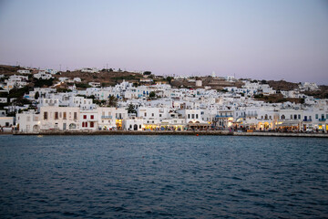 Fototapeta na wymiar View of Mykonos, Greece