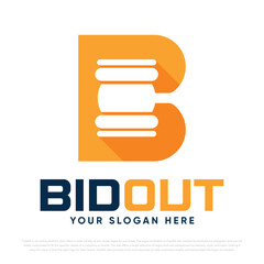 Bid Out Logo Design